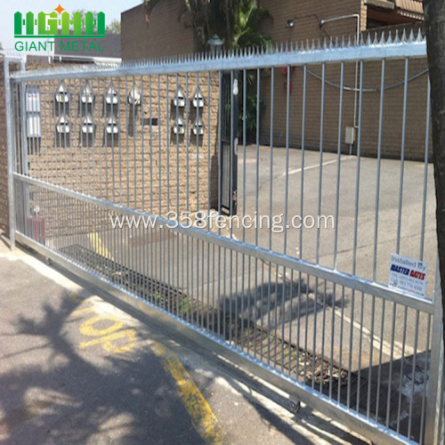 PVC Coated Galvanized Welded Sliding Gates Fence Gate